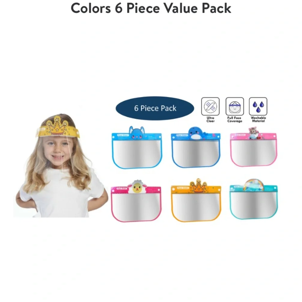 Bestselling kids Face shields anti fog
